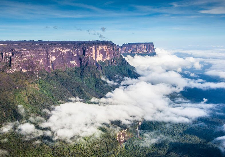 Mount Roraima, Roraima (border with Venezuela), Brazil